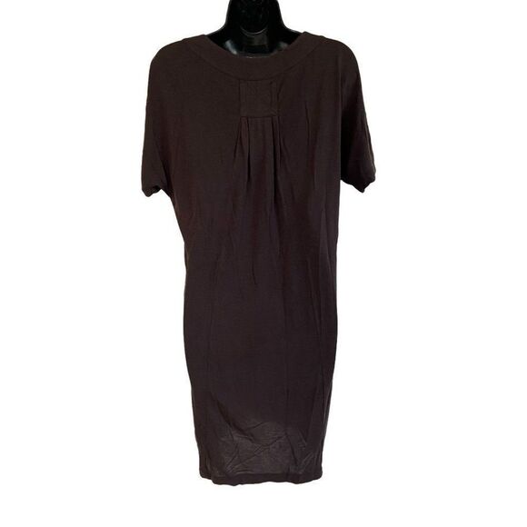 Banana Republic Heritage Dress Chocolate Brown Small Sequins and Beads - Picture 2 of 4